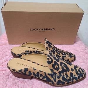 Lucky Brand Leopard Magrete Flats